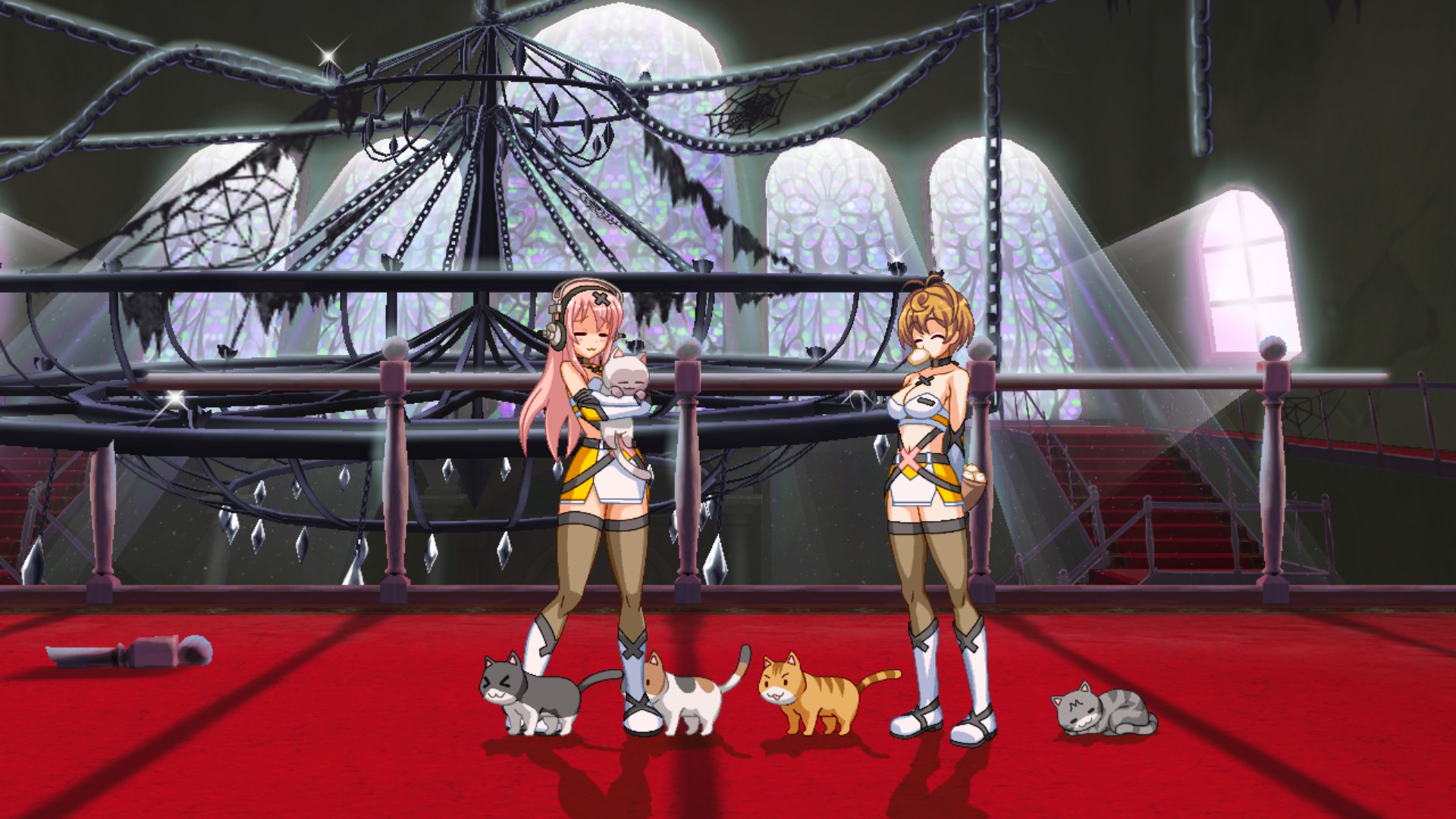 Скриншот из игры Nitroplus Blasterz: Heroines Infinite Duel - 77