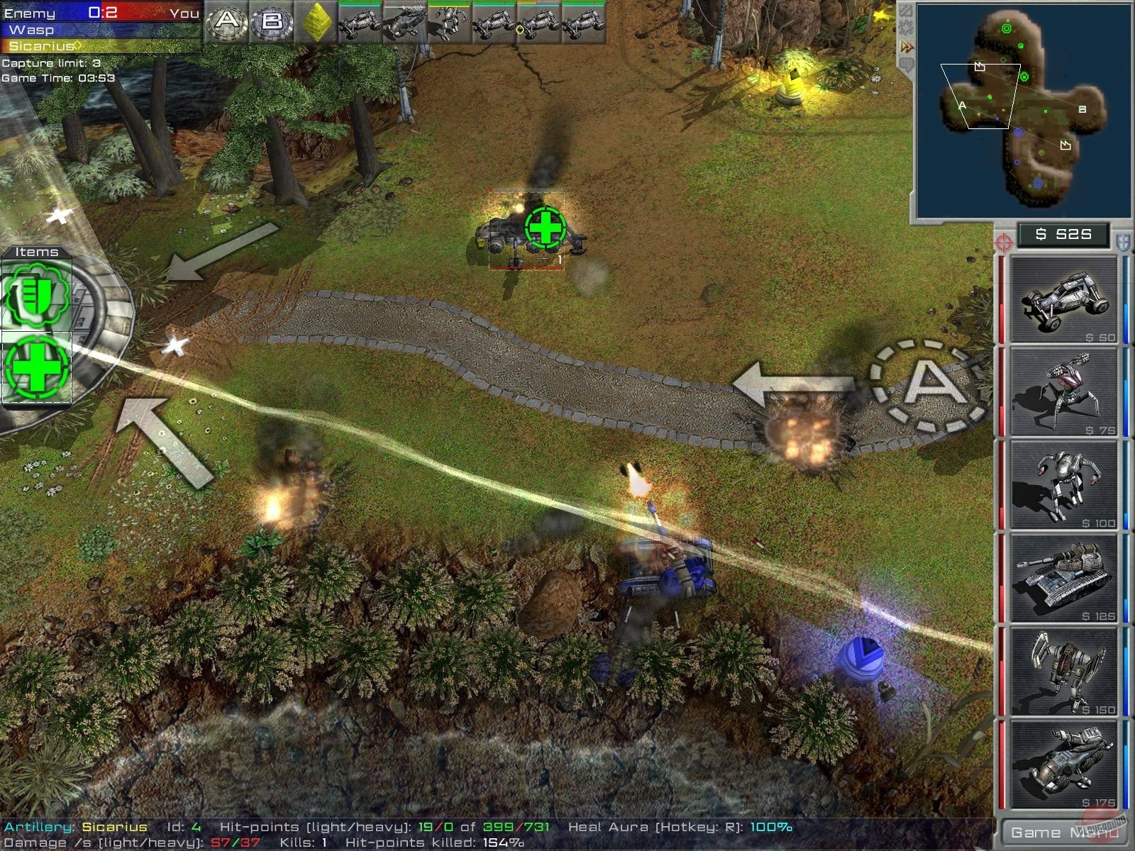 Скриншот из игры Arena Wars - 23