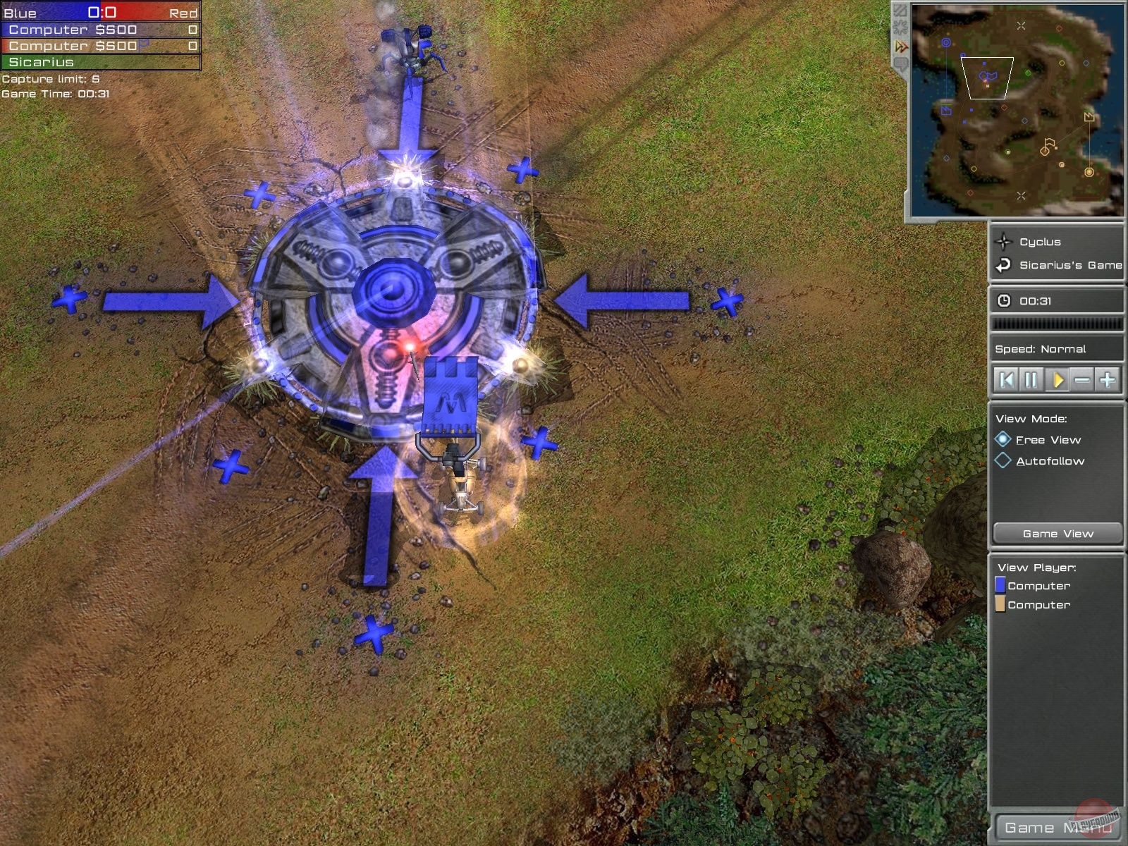 Скриншот из игры Arena Wars - 3