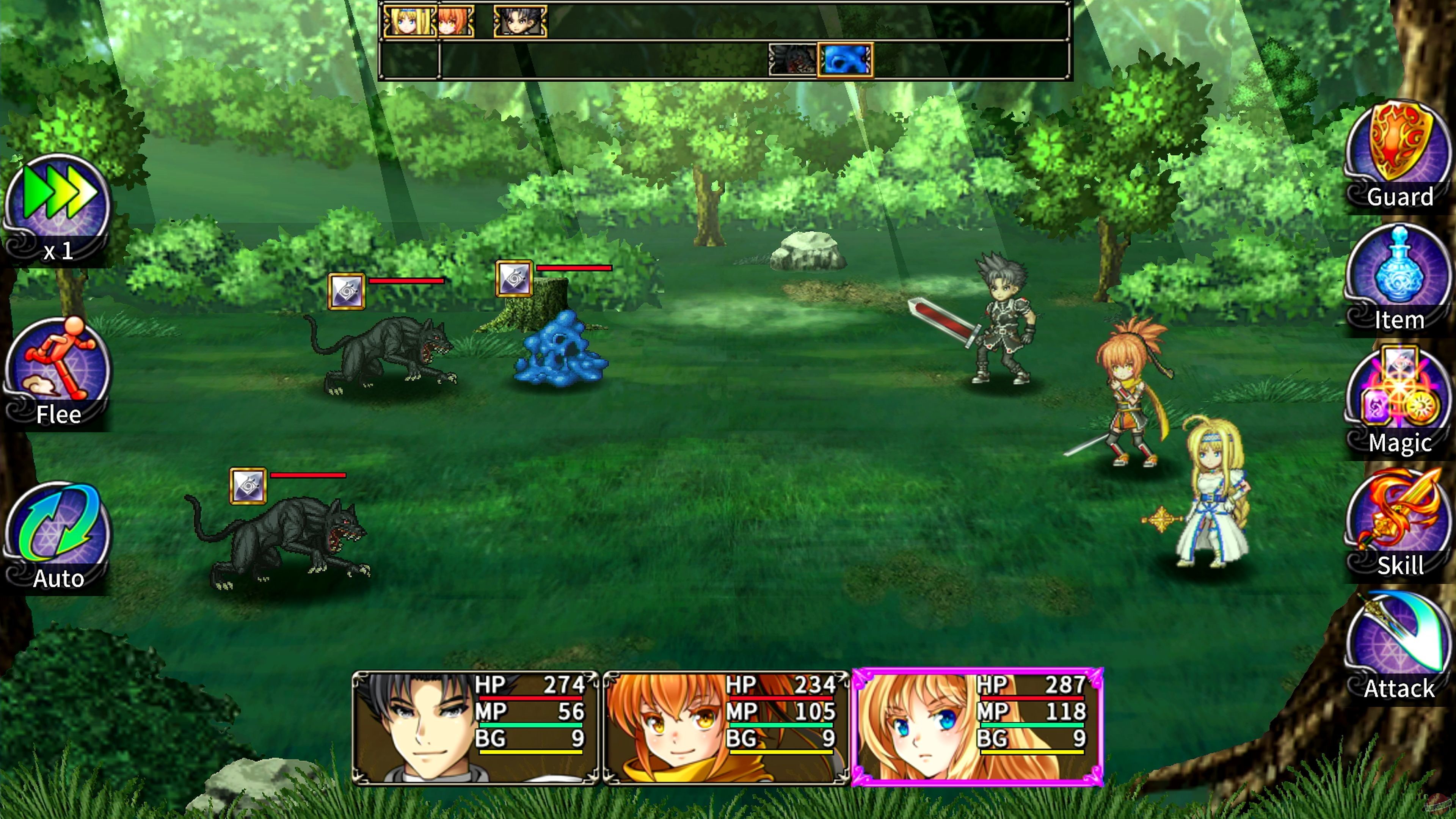 Скриншот из игры Asdivine Saga - 2