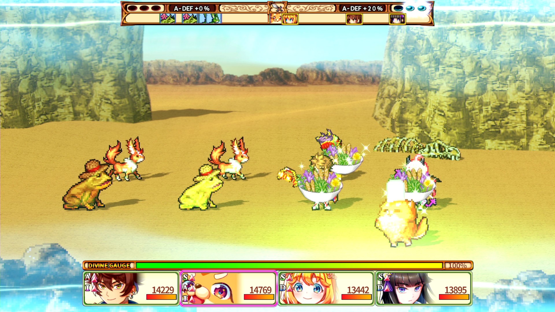 Скриншот из игры Chroma Quaternion - 7