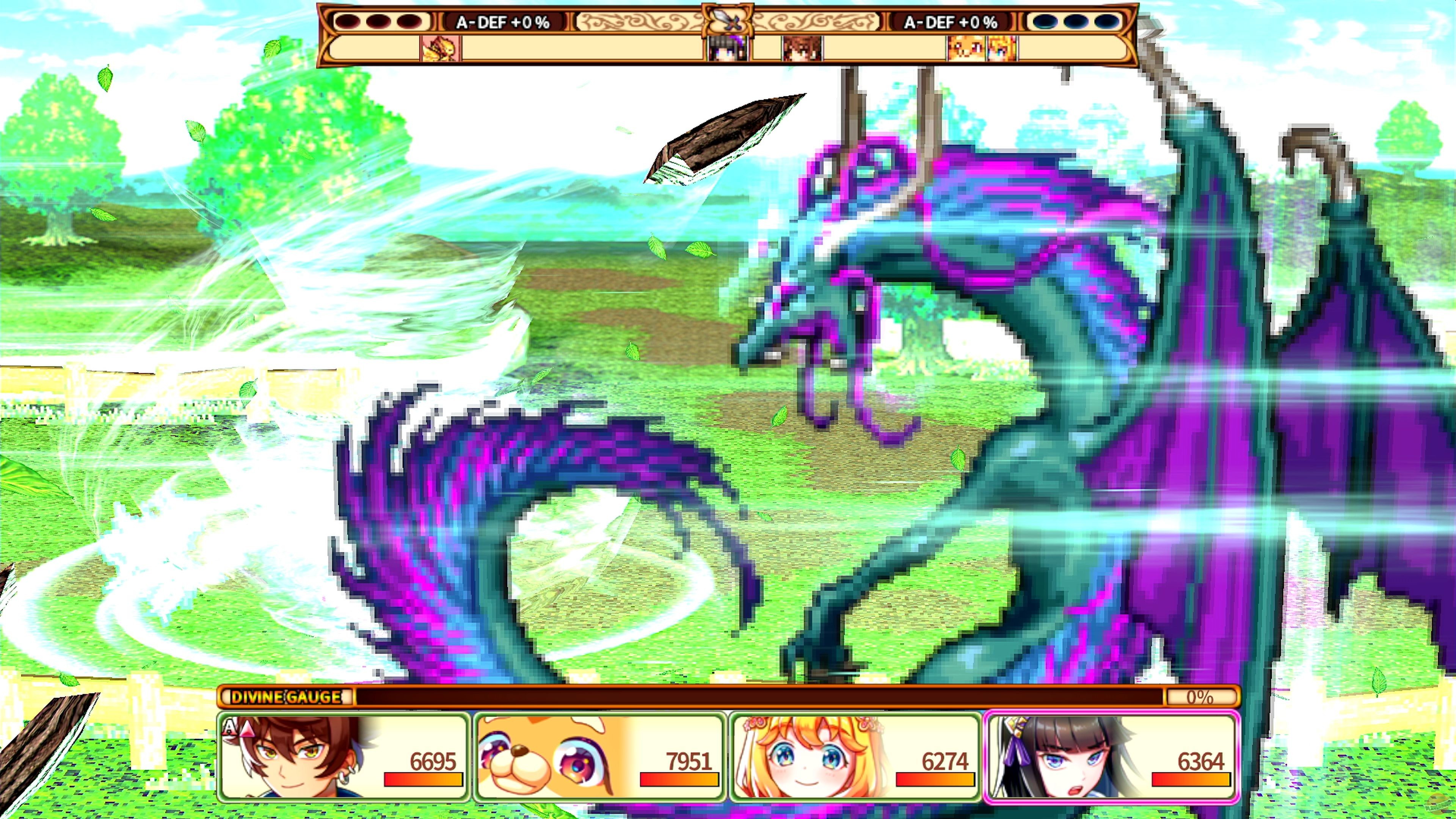 Скриншот из игры Chroma Quaternion - 9