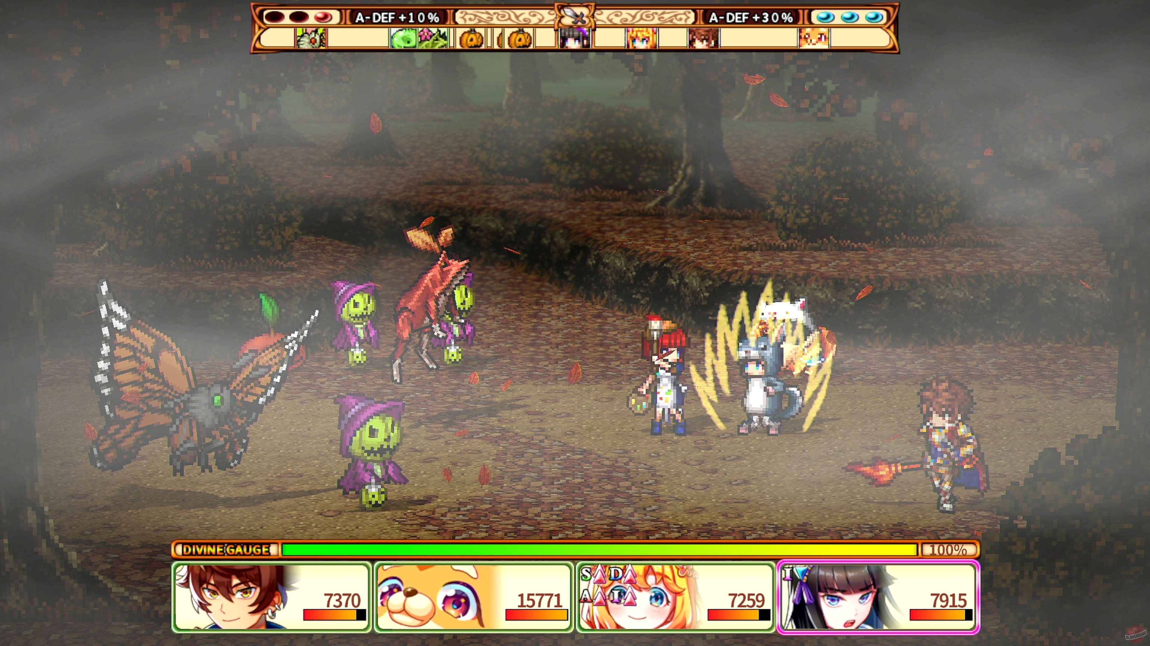 Скриншот из игры Chroma Quaternion - 19