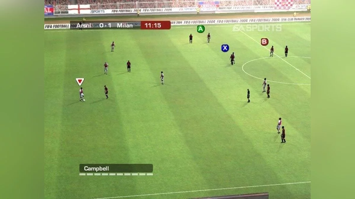 Скриншот из игры FIFA Soccer 2004 - 2