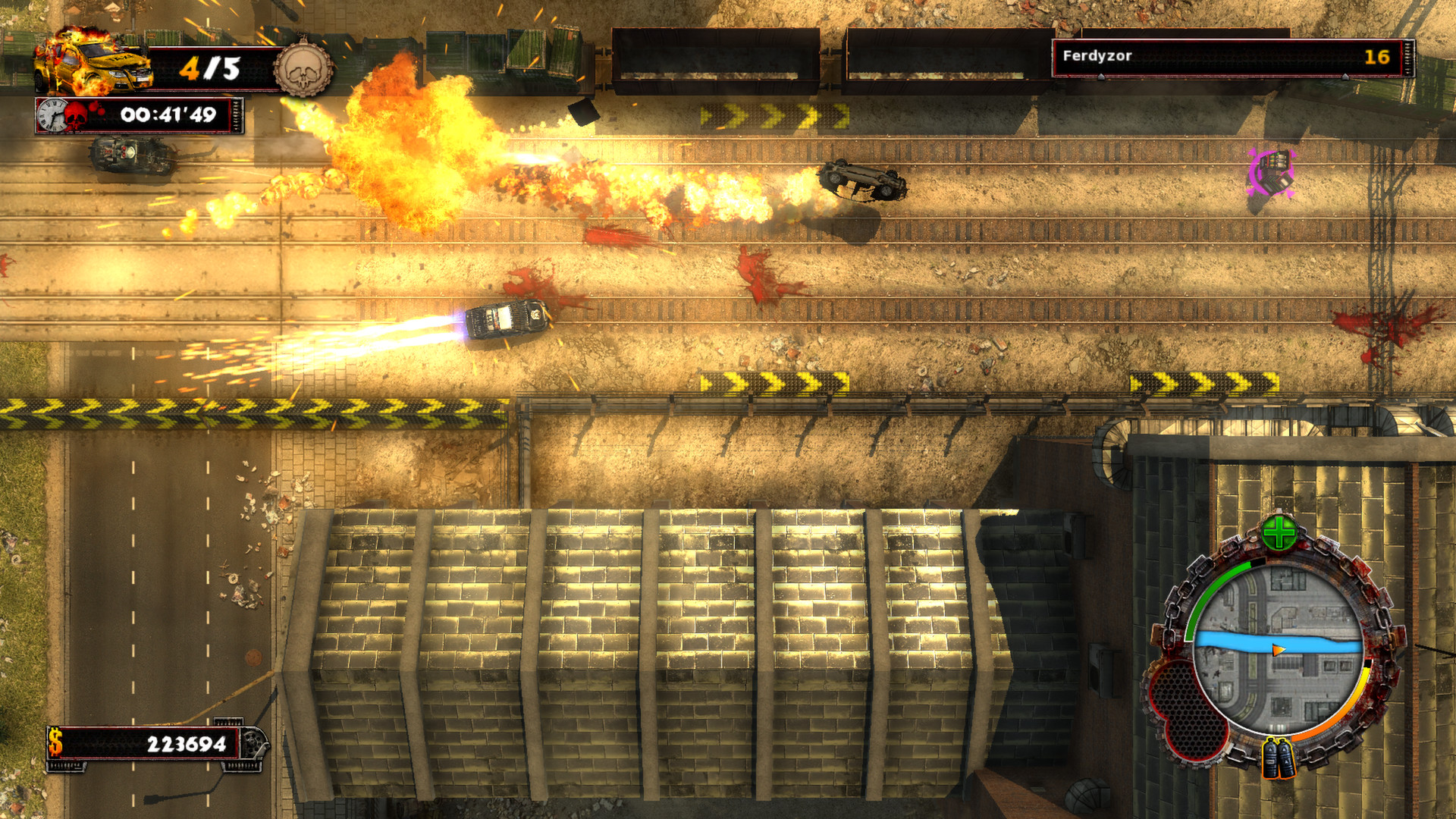 Скриншот из игры Zombie Driver - 34