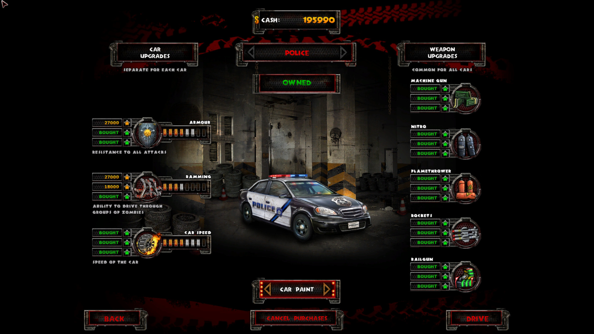 Скриншот из игры Zombie Driver - 65
