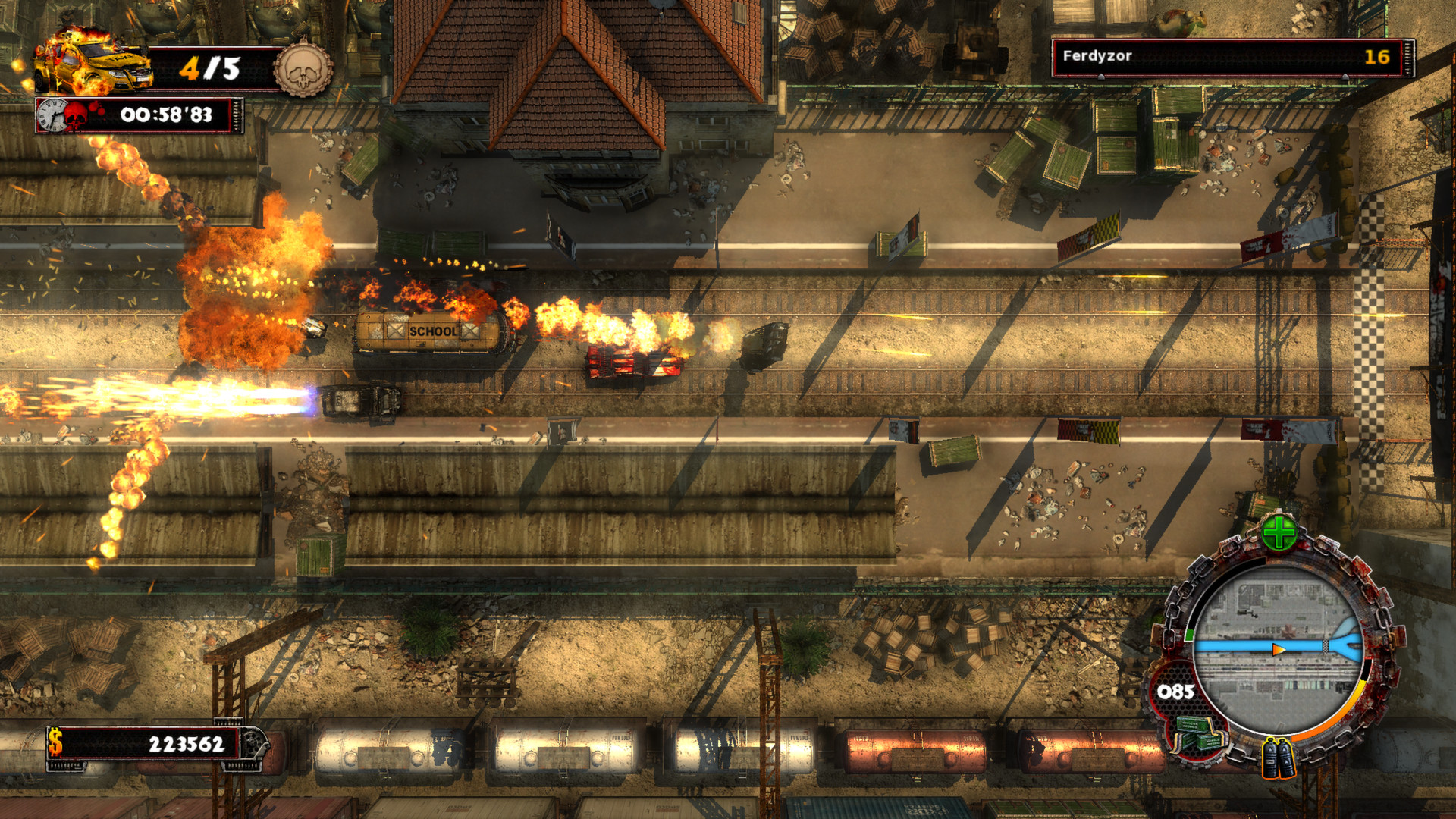 Скриншот из игры Zombie Driver - 73