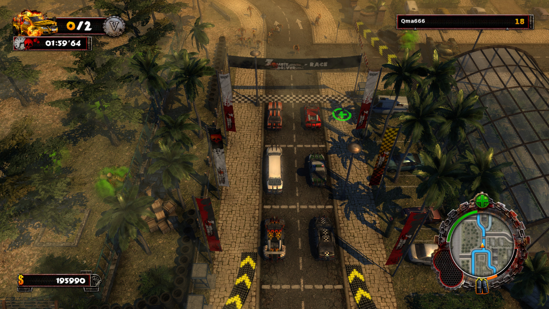 Скриншот из игры Zombie Driver - 91