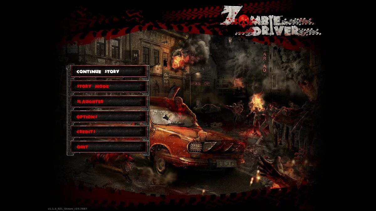 Скриншот из игры Zombie Driver - 35
