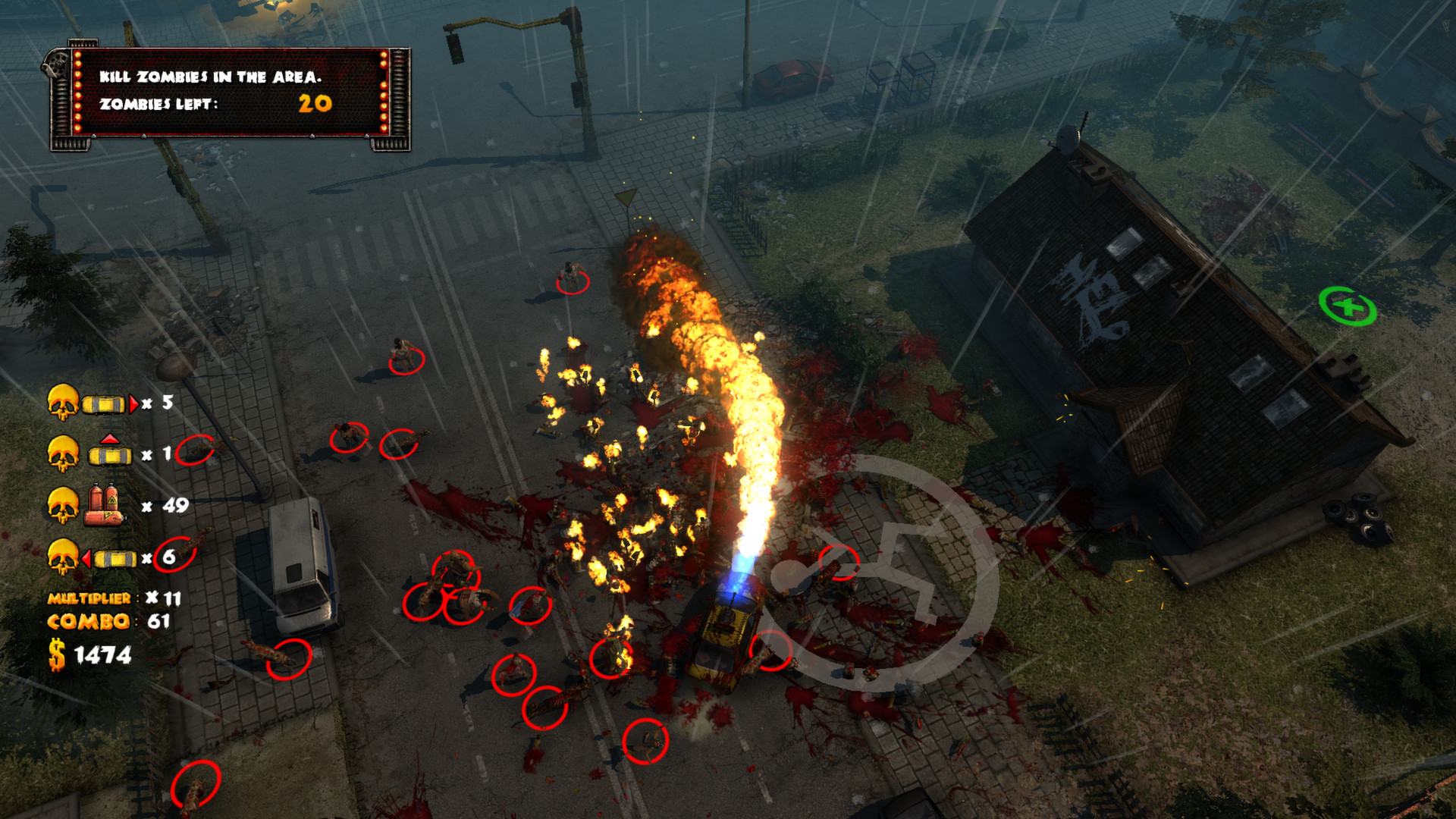 Скриншот из игры Zombie Driver - 100
