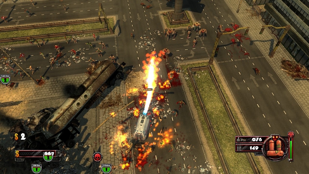Скриншот из игры Zombie Driver - 56