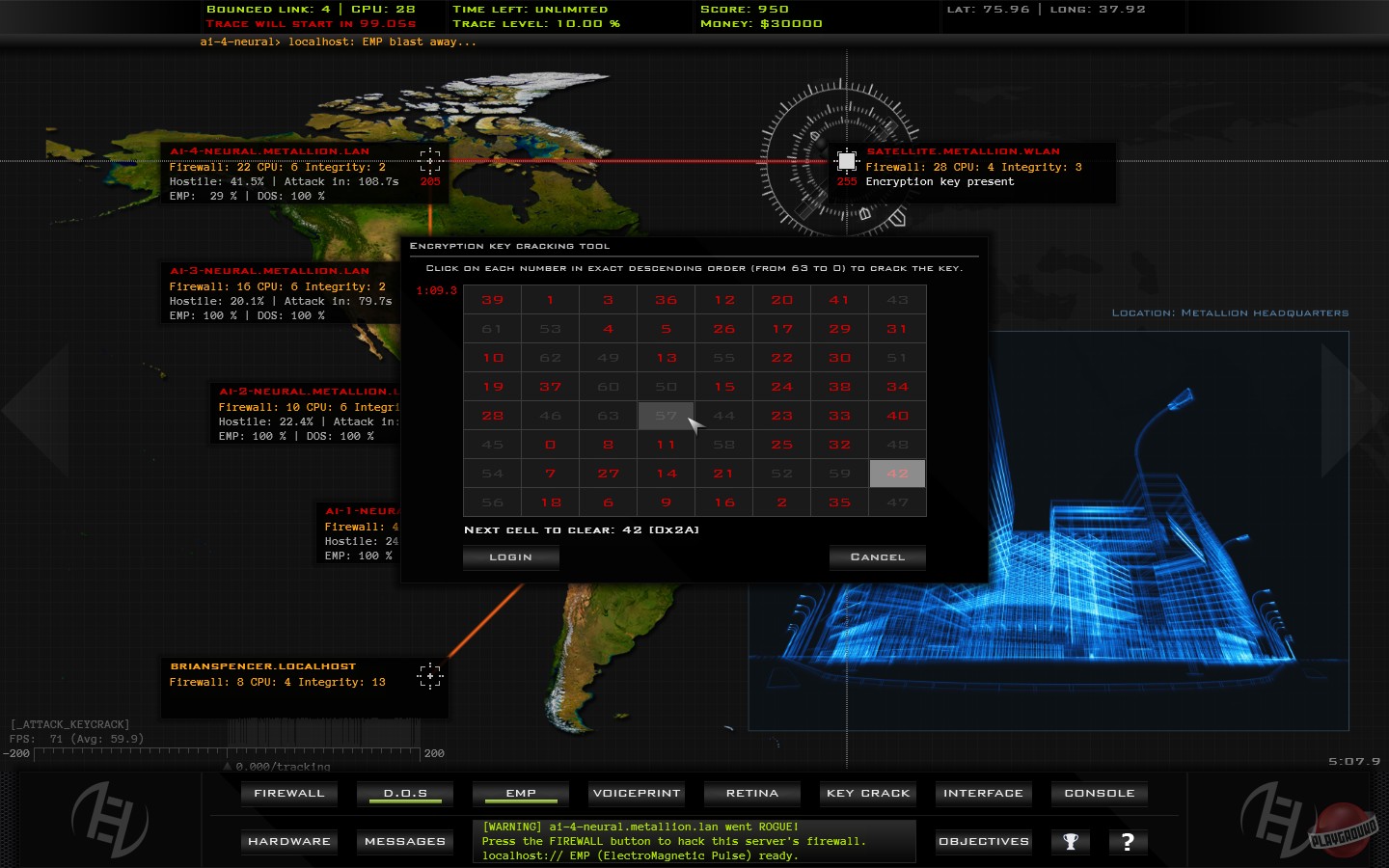 Скриншот из игры Hacker Evolution Duality - 22