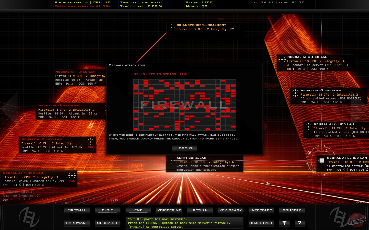Скриншот из игры Hacker Evolution Duality - 28