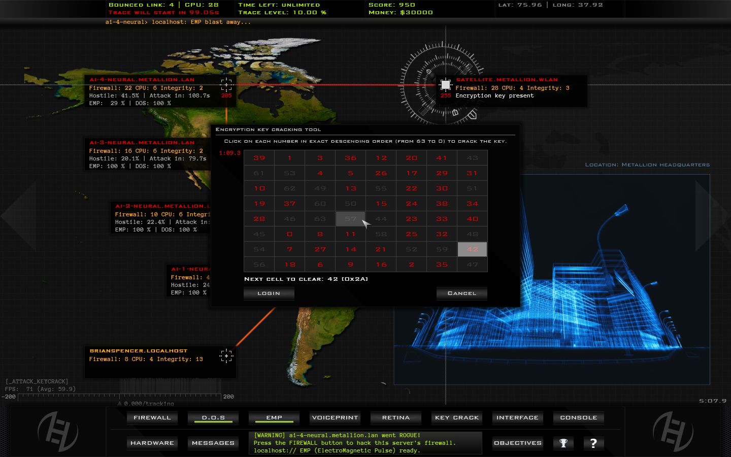 Скриншот из игры Hacker Evolution Duality - 29