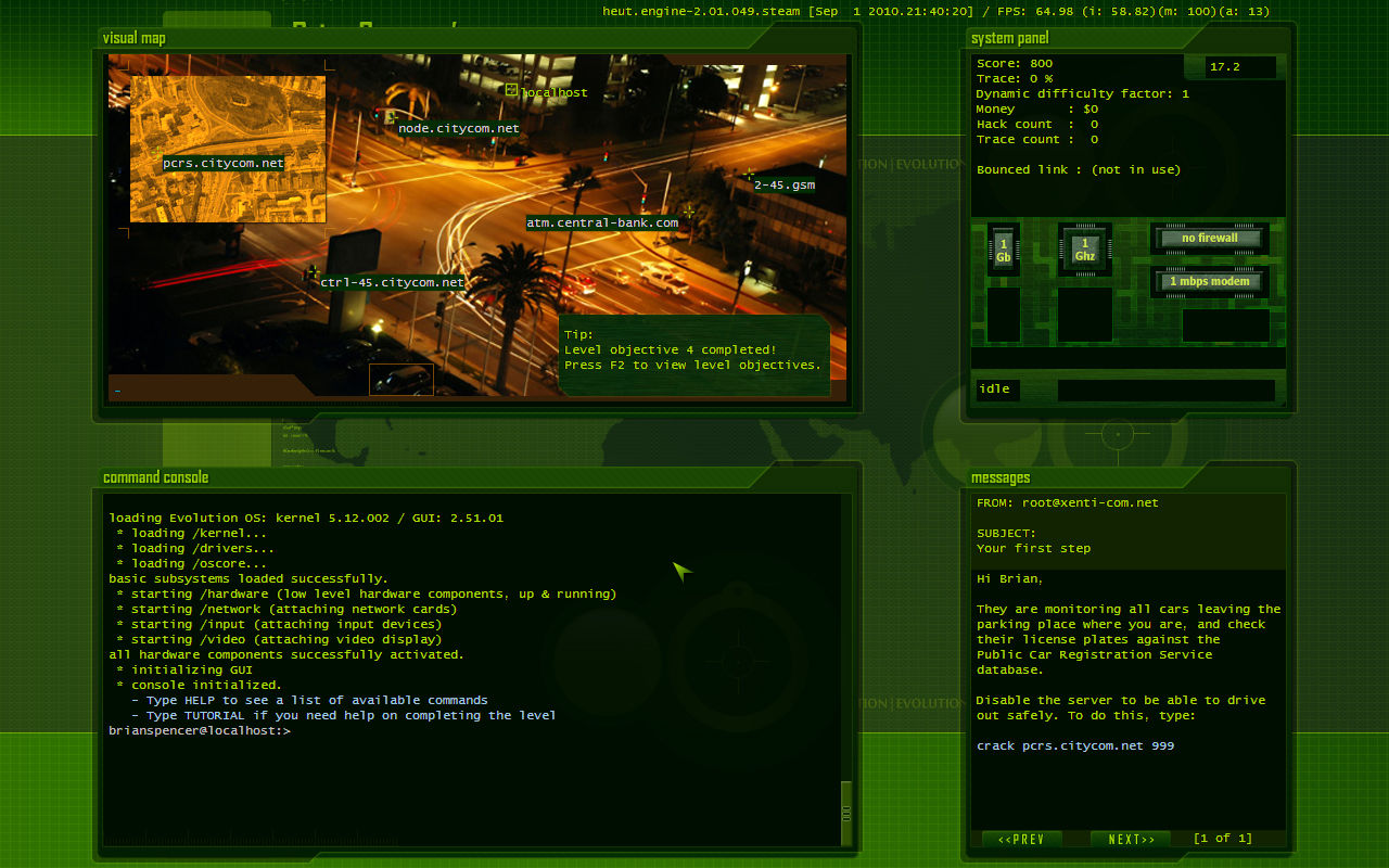 Скриншот из игры Hacker Evolution: Untold - 8