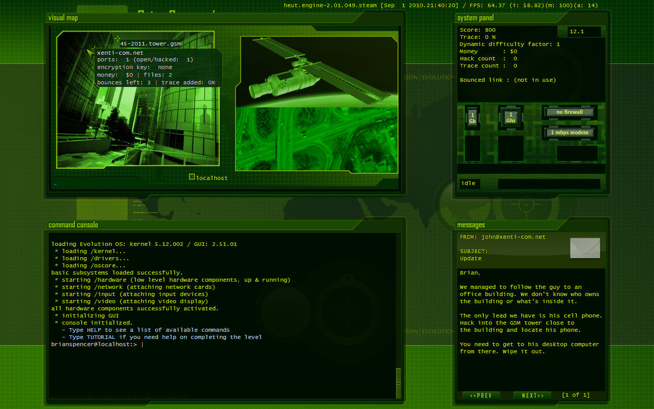 Скриншот из игры Hacker Evolution: Untold - 7