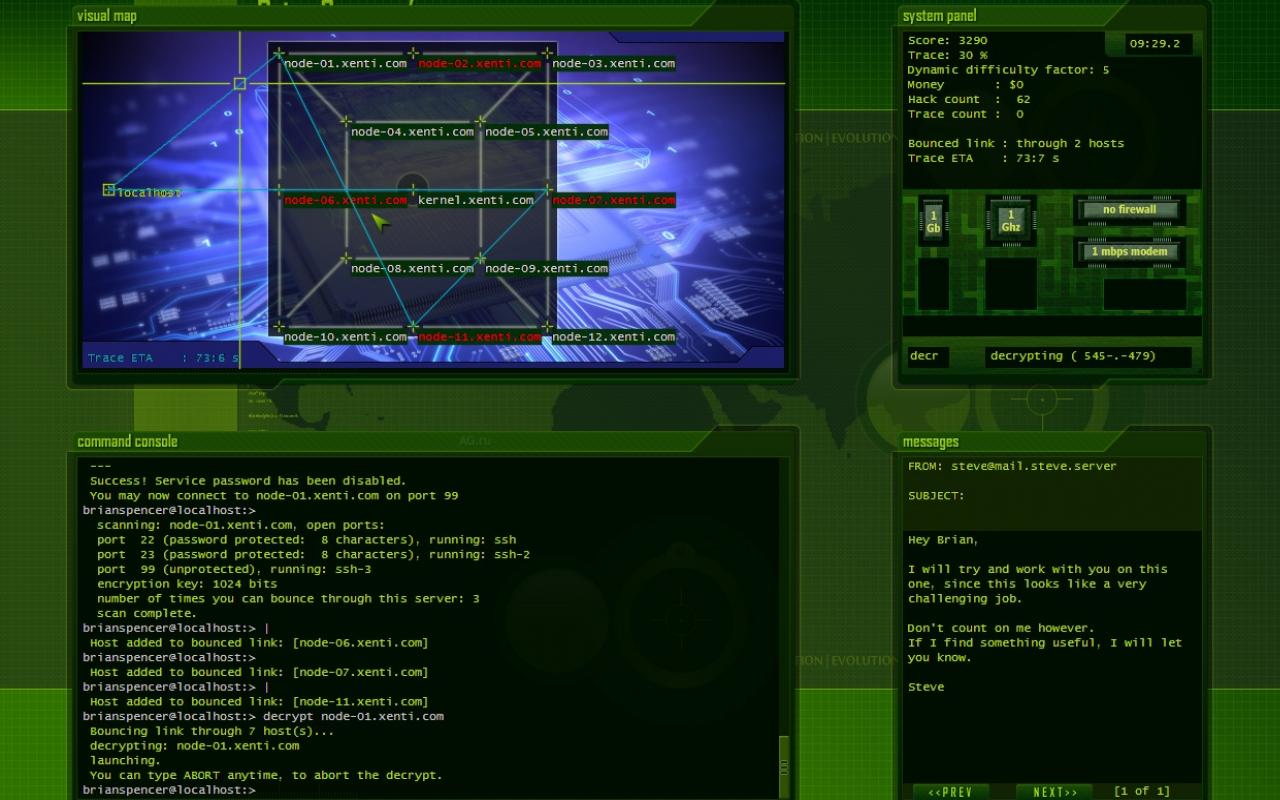 Скриншот из игры Hacker Evolution: Untold - 11