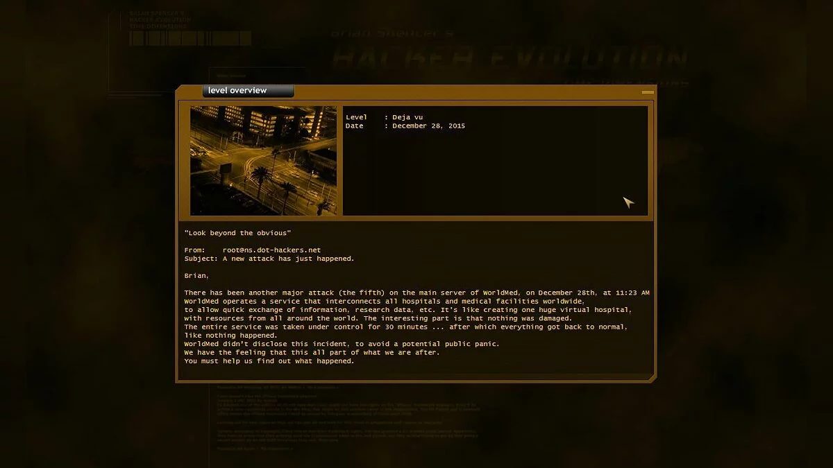 Скриншот из игры Hacker Evolution - 23