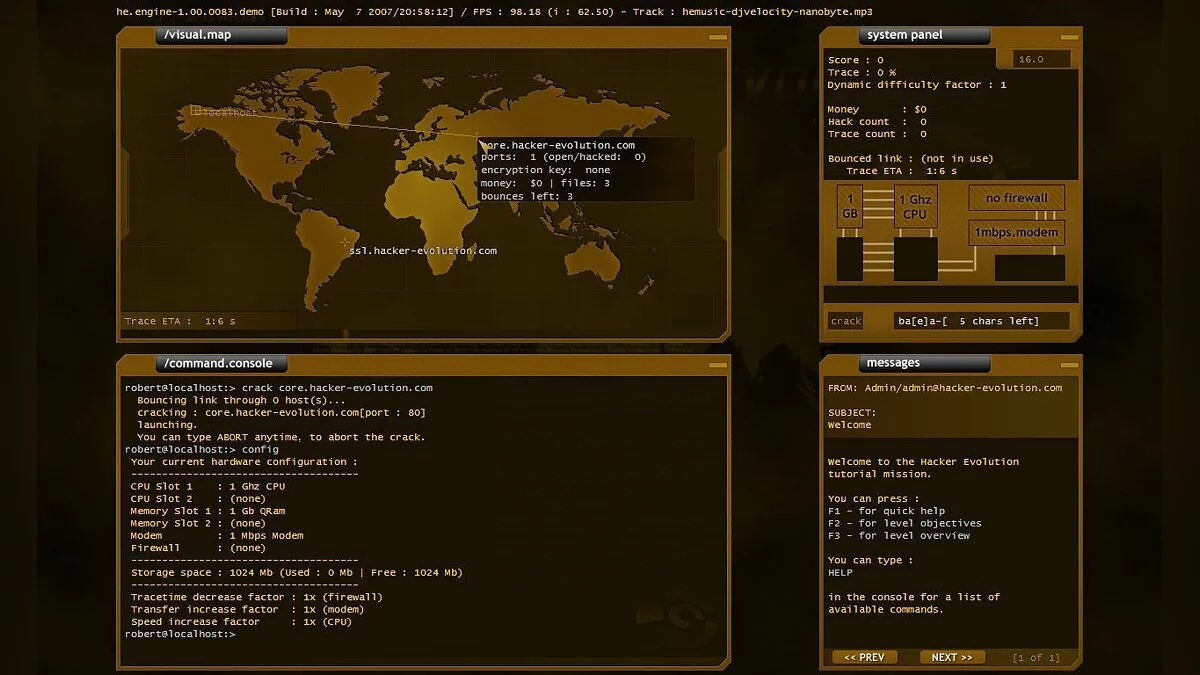 Скриншот из игры Hacker Evolution - 27