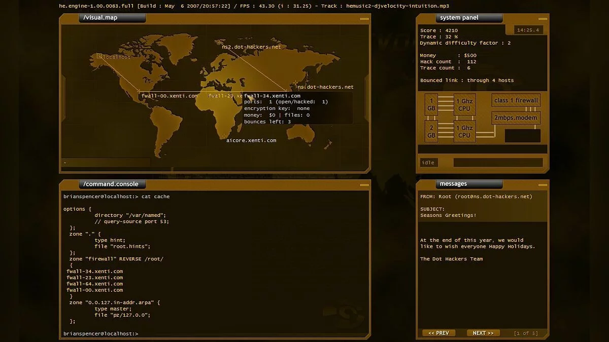 Скриншот из игры Hacker Evolution - 18