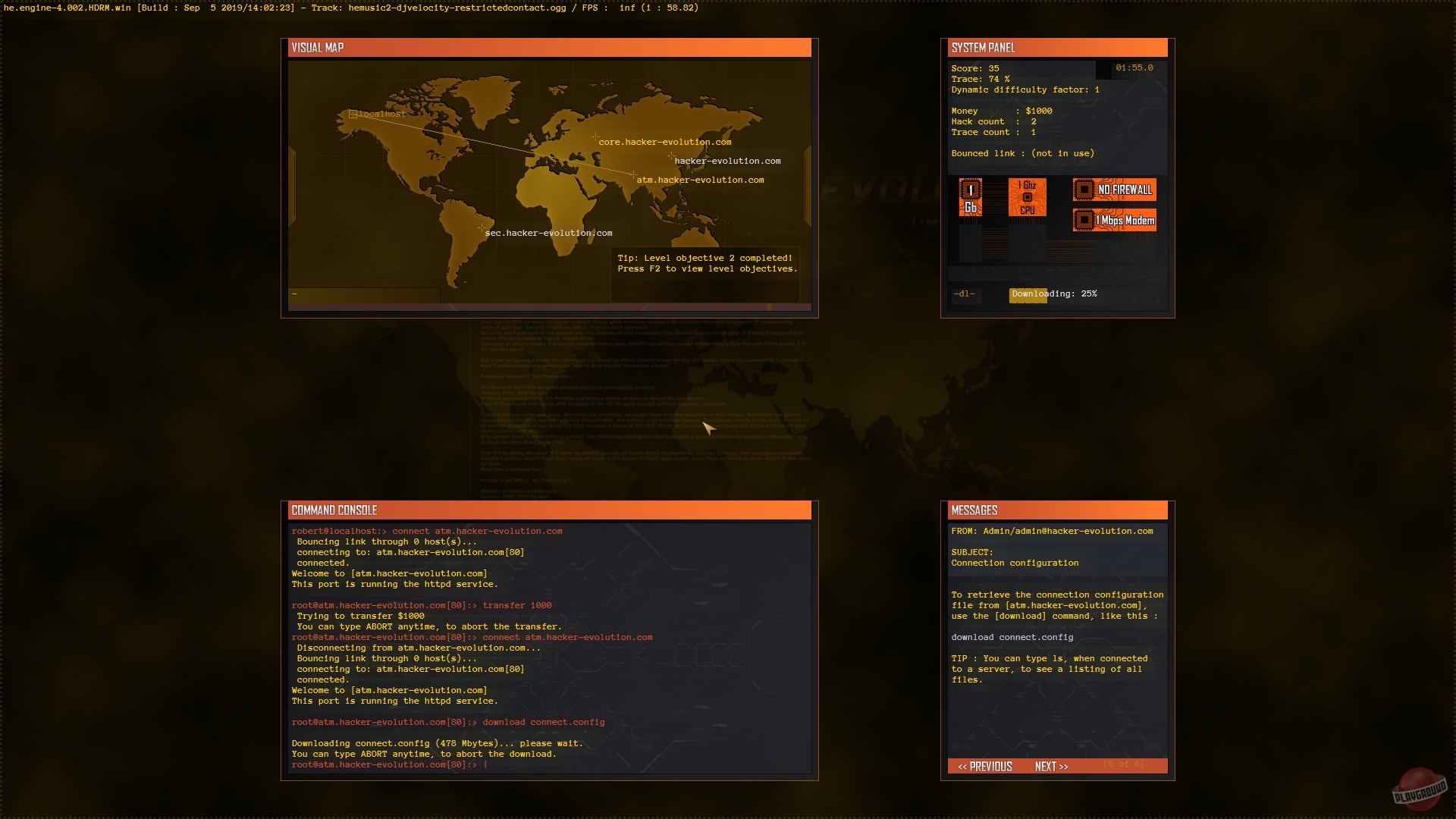 Скриншот из игры Hacker Evolution - 17