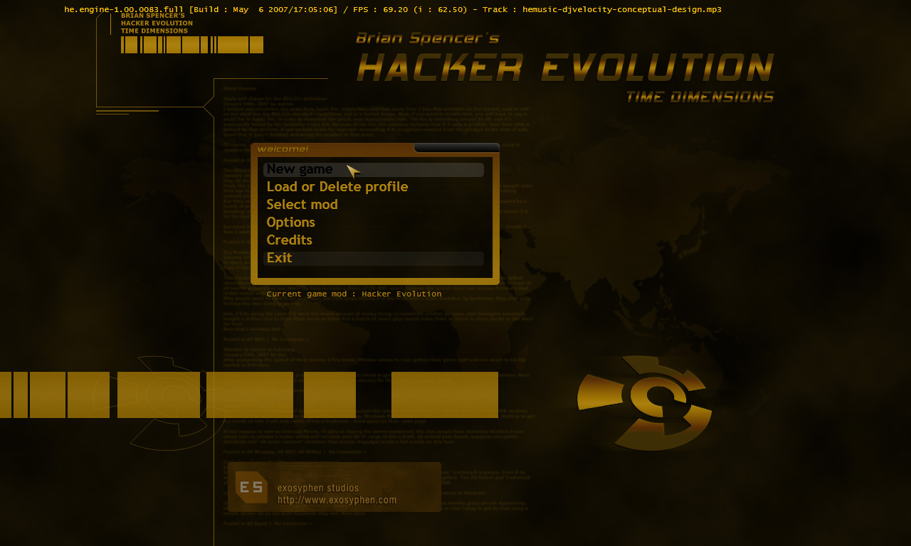 Скриншот из игры Hacker Evolution - 6