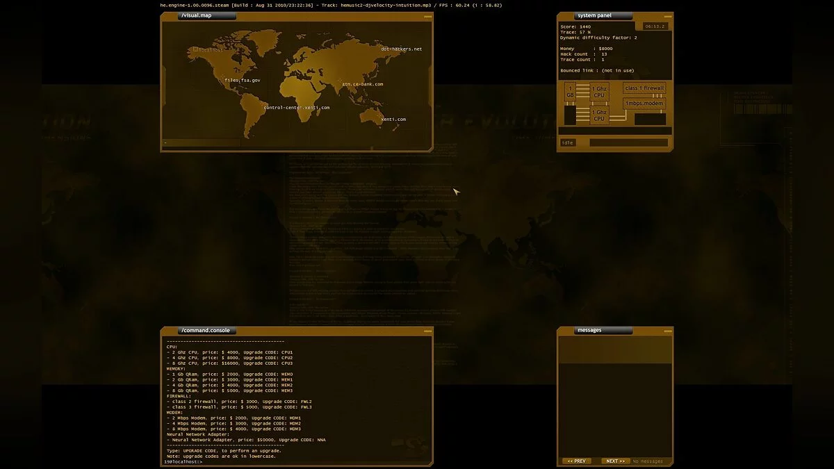 Скриншот из игры Hacker Evolution - 9