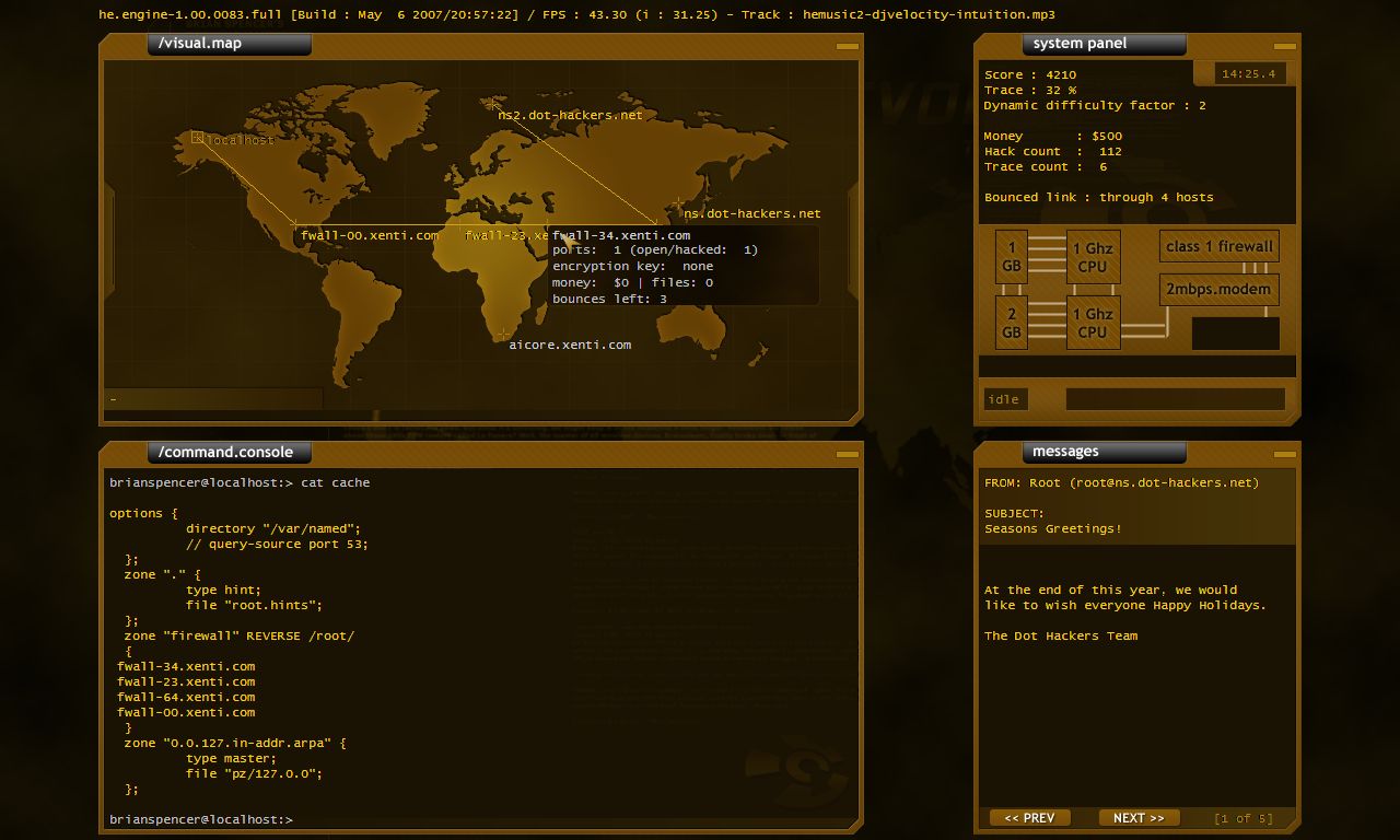 Скриншот из игры Hacker Evolution - 19