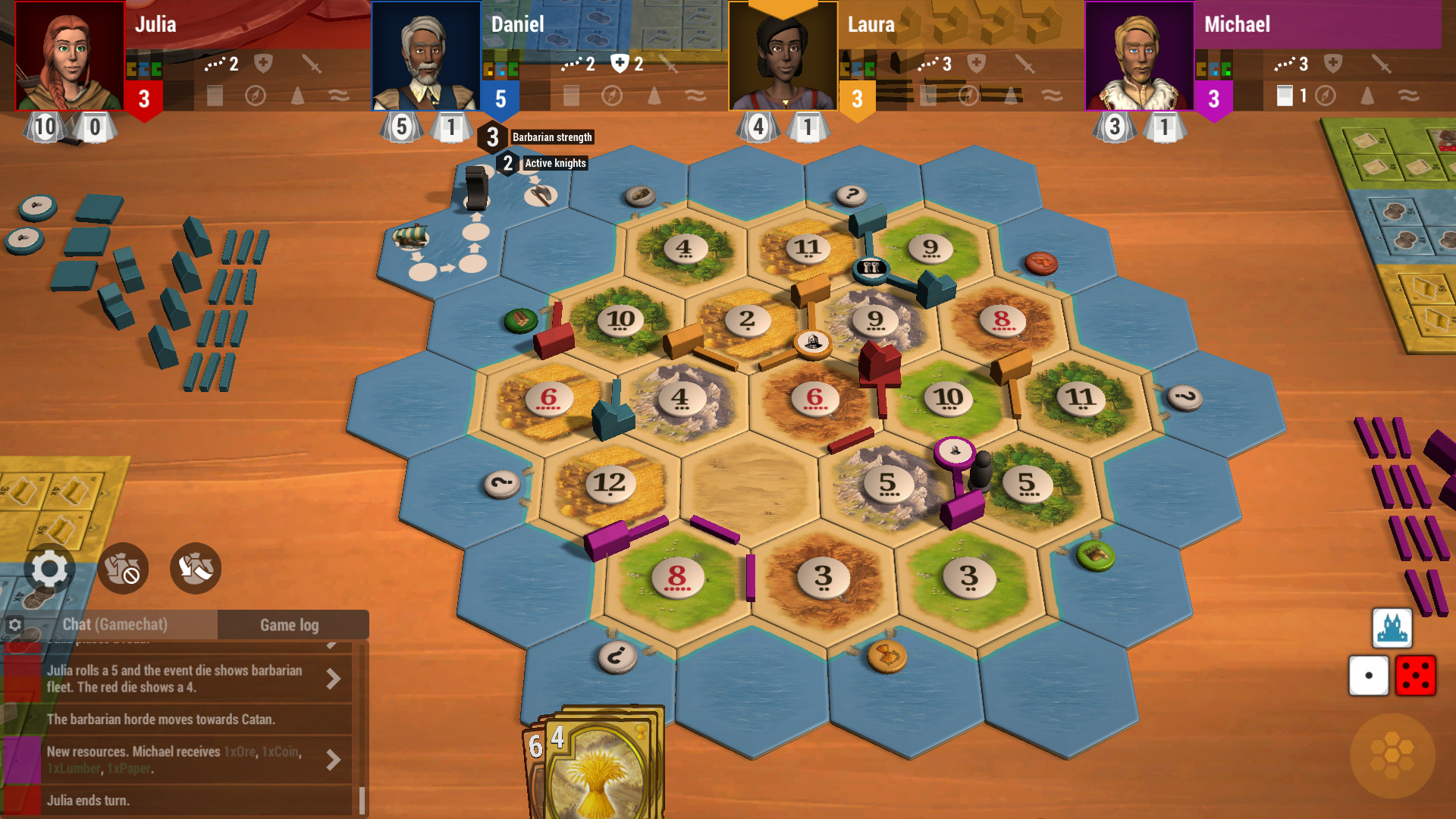 Скриншот из игры Catan Universe - 24