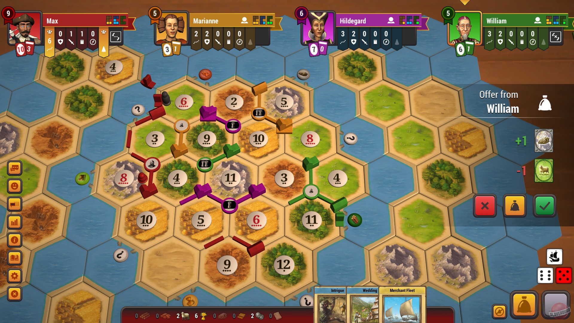 Скриншот из игры Catan Universe - 2