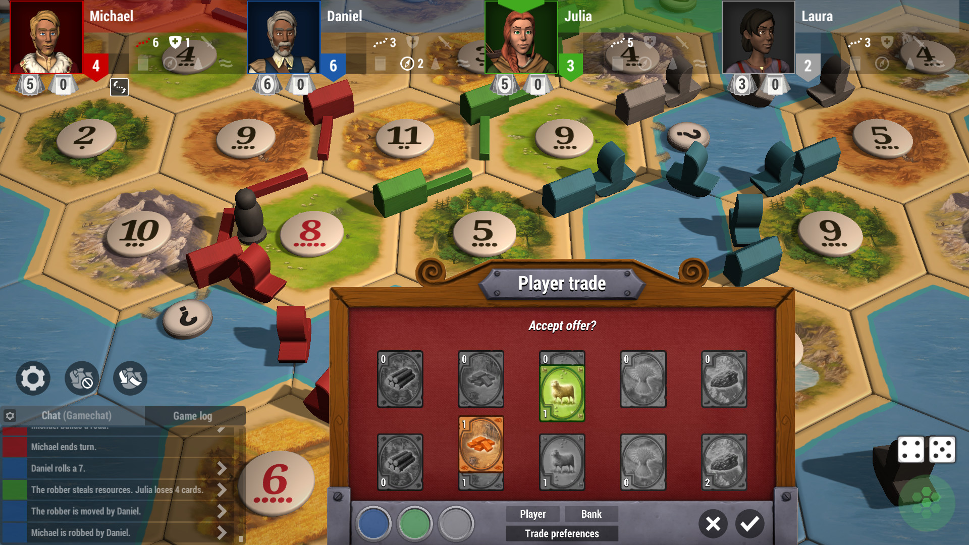 Скриншот из игры Catan Universe - 16
