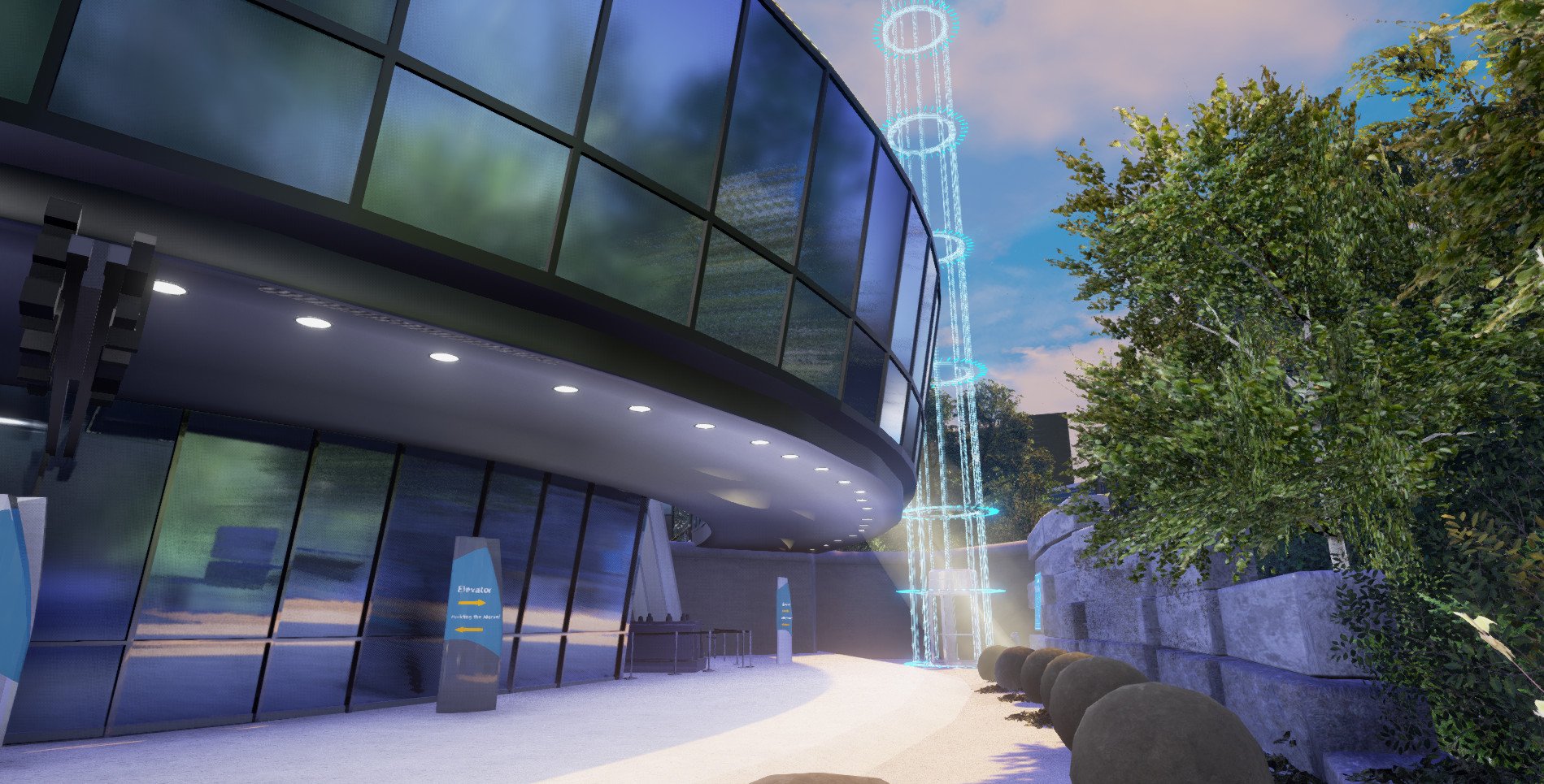 Скриншот из игры Space Needle VR - 4