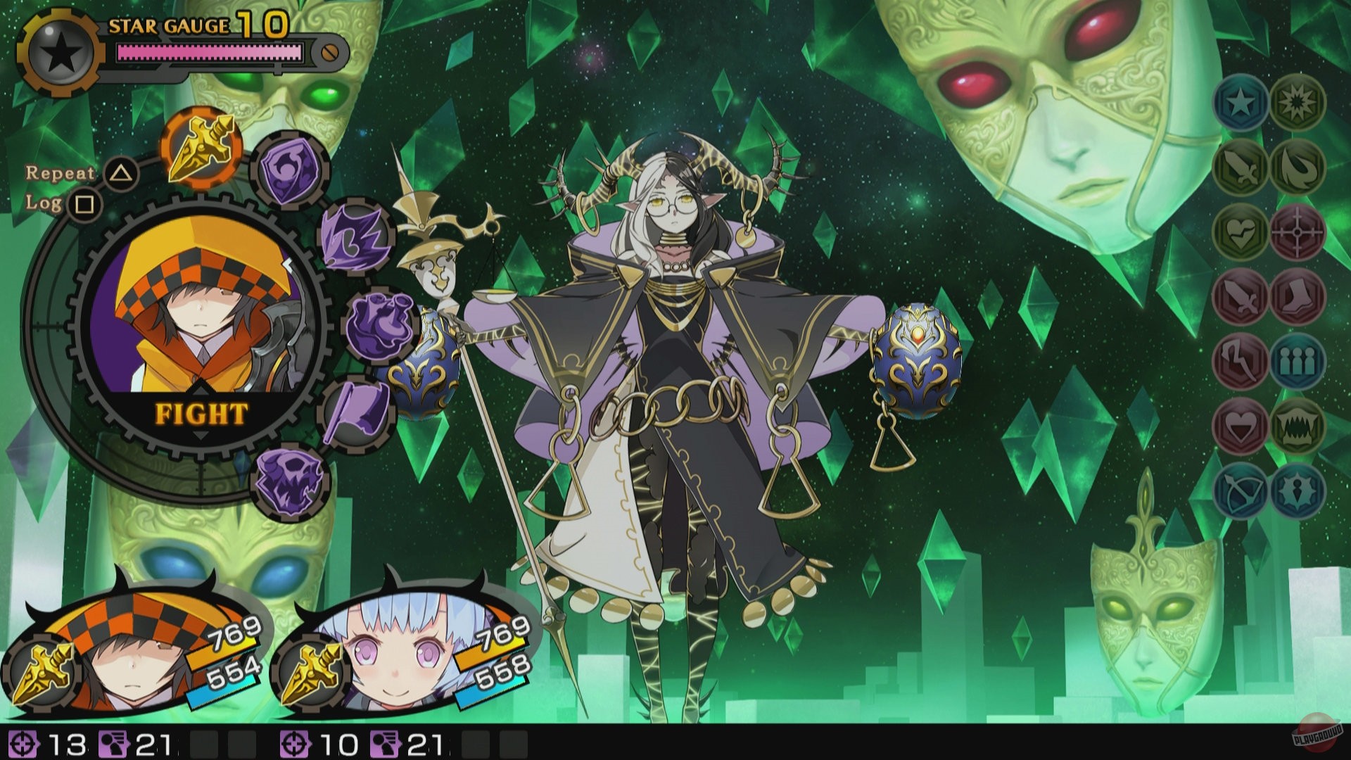 Скриншот из игры Demon Gaze 2 - 4