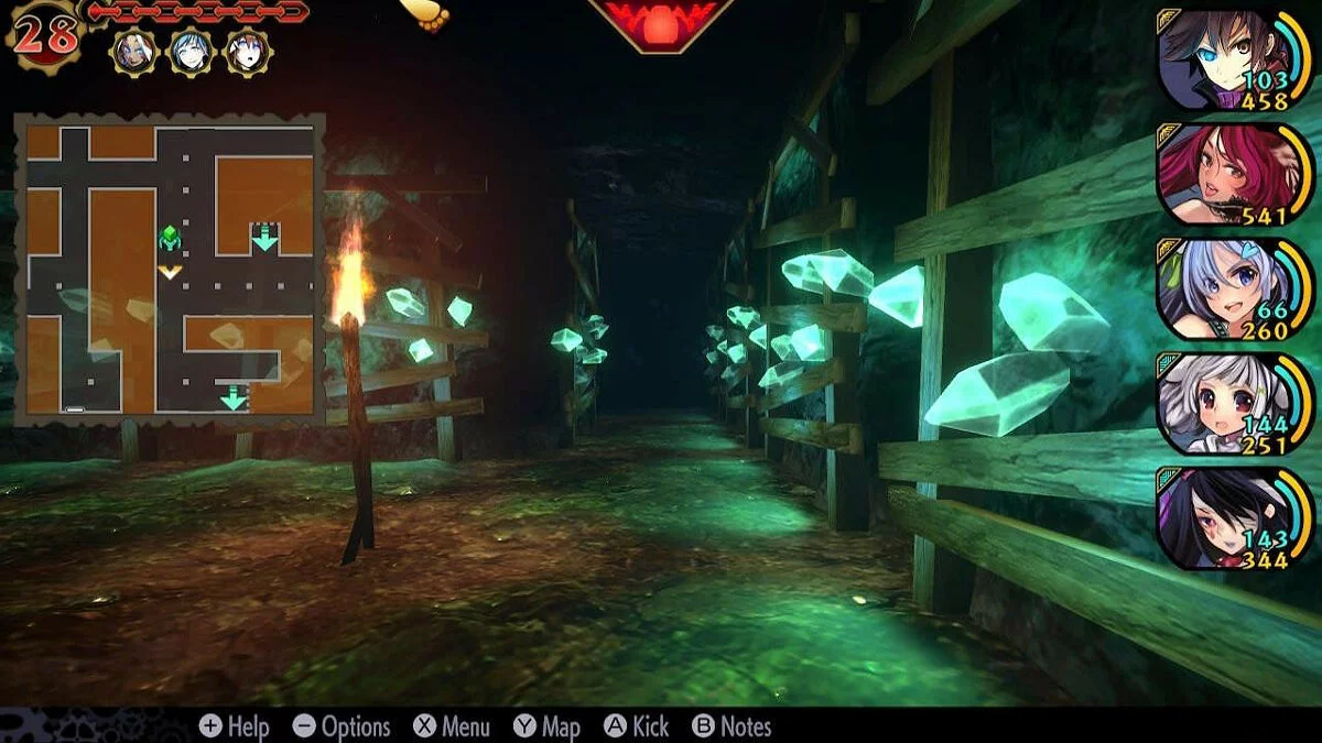 Скриншот из игры Demon Gaze - 26