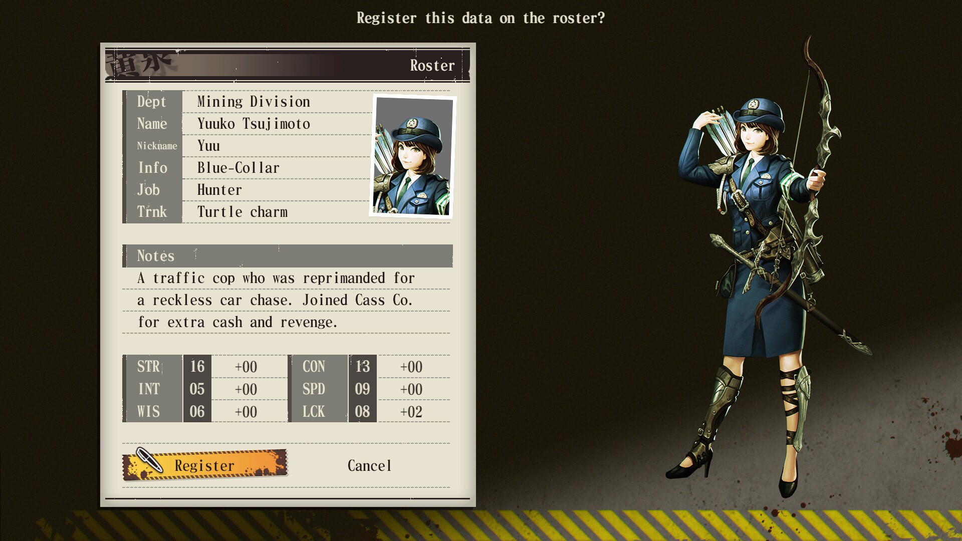 Скриншот из игры Undernauts: Labyrinth of Yomi - 11