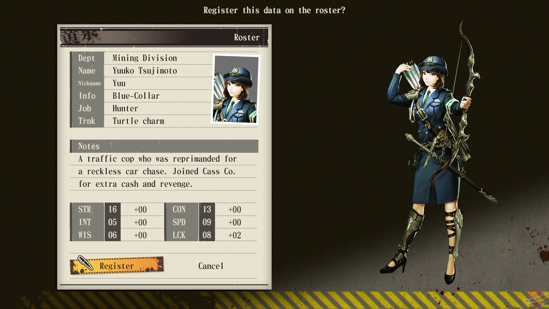 Скриншот из игры Undernauts: Labyrinth of Yomi - 3