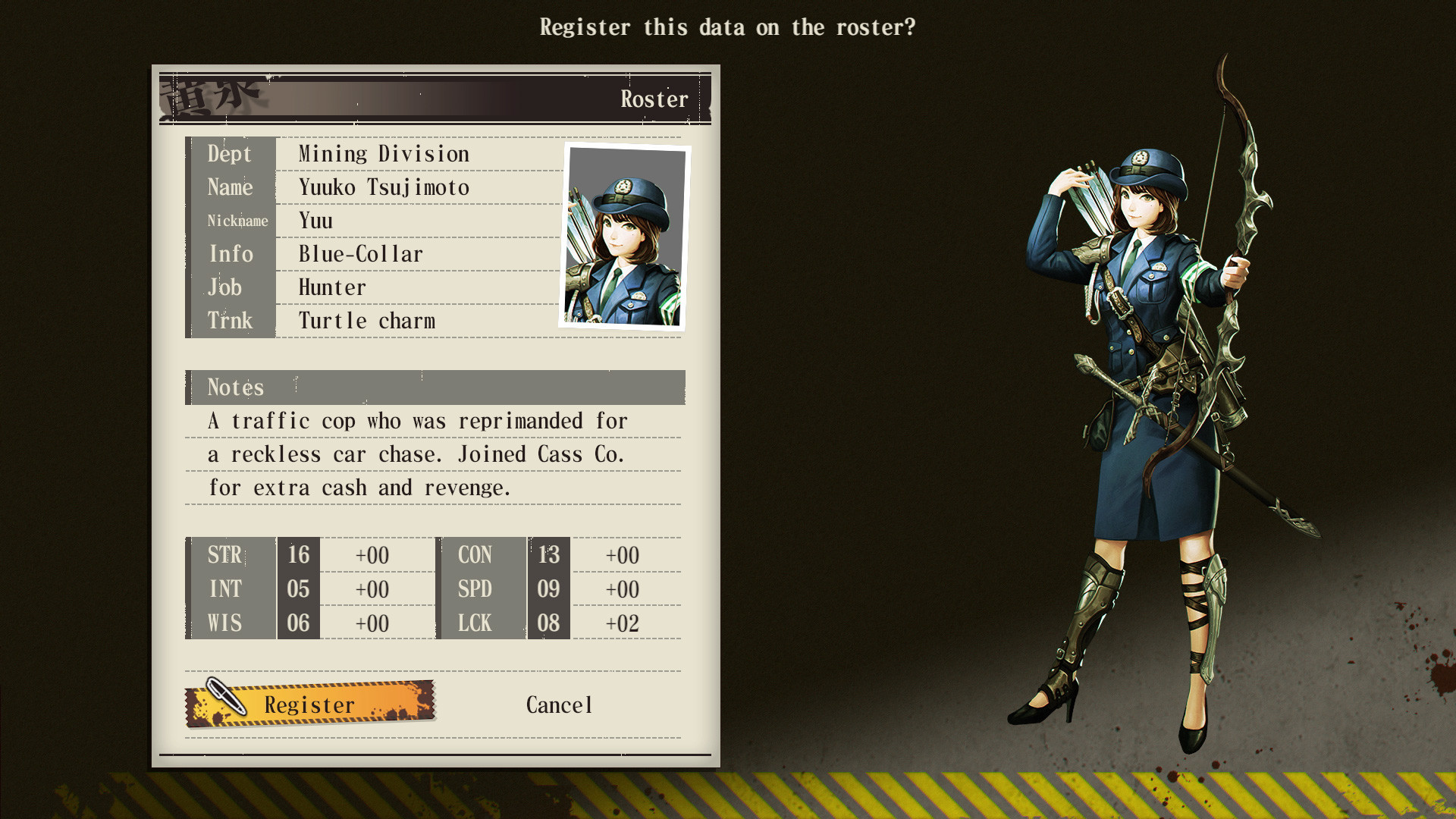 Скриншот из игры Undernauts: Labyrinth of Yomi - 4