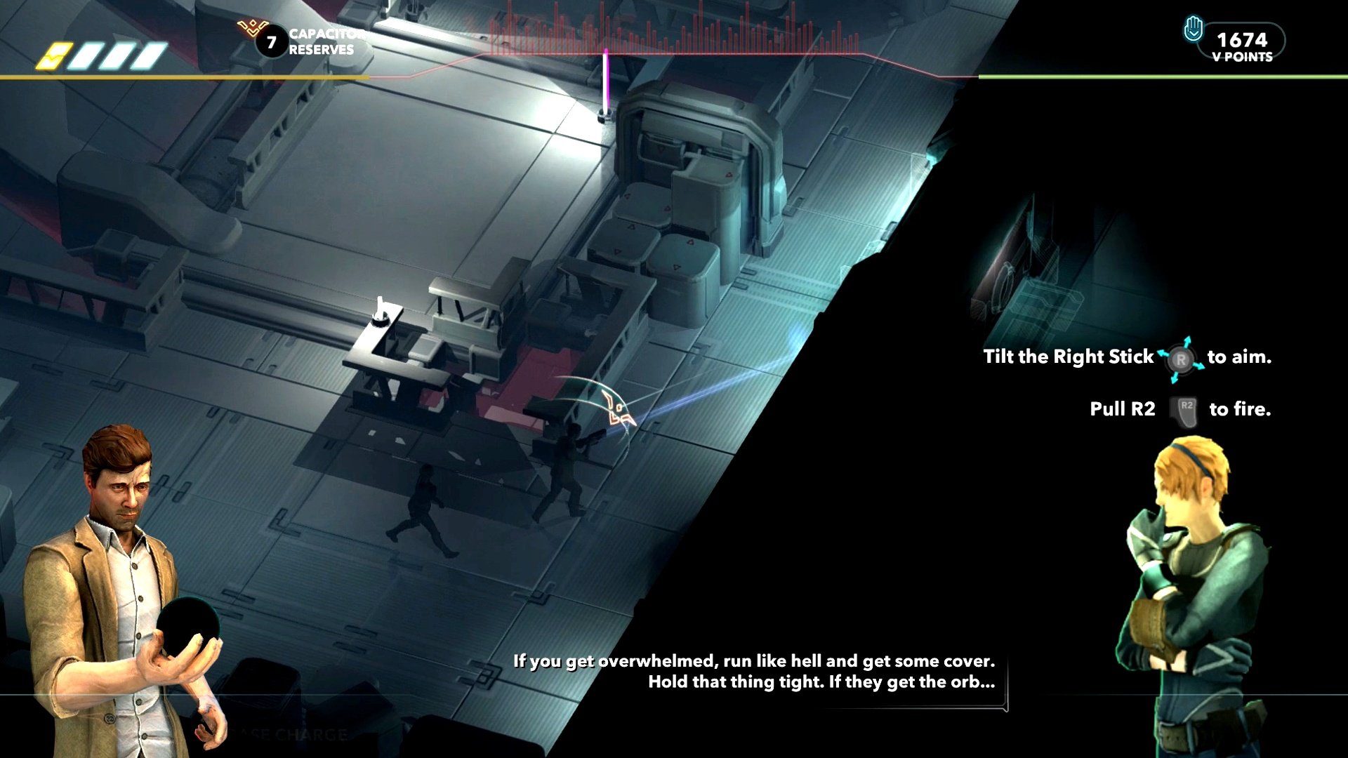 Скриншот из игры Divide - 11