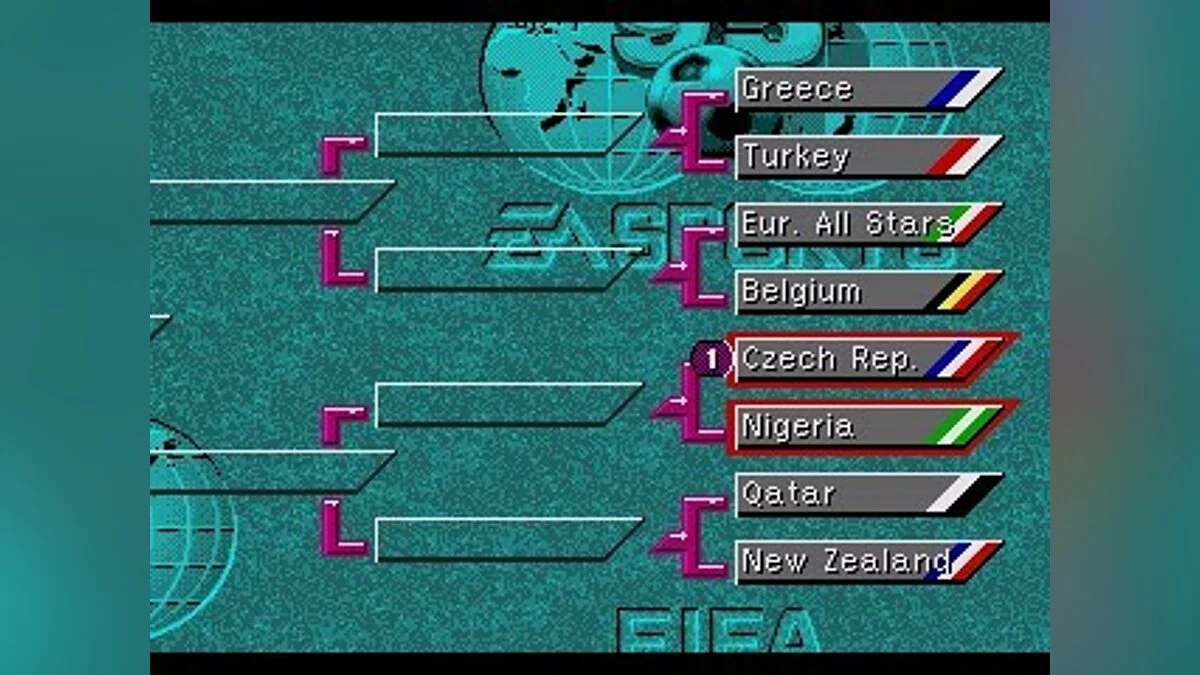 Скриншот из игры FIFA Soccer 95 - 6