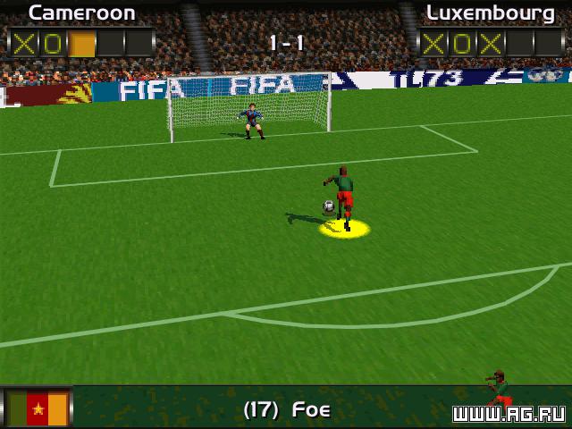 Скриншот из игры FIFA Soccer '96 - 28