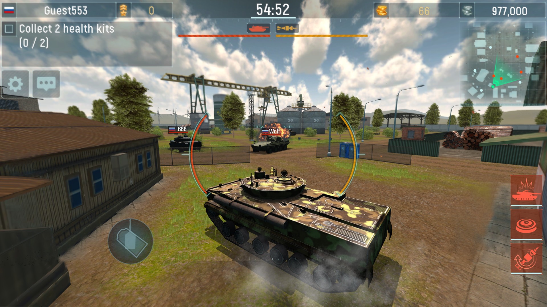 Скриншот из игры Armada: Modern Tanks - 8