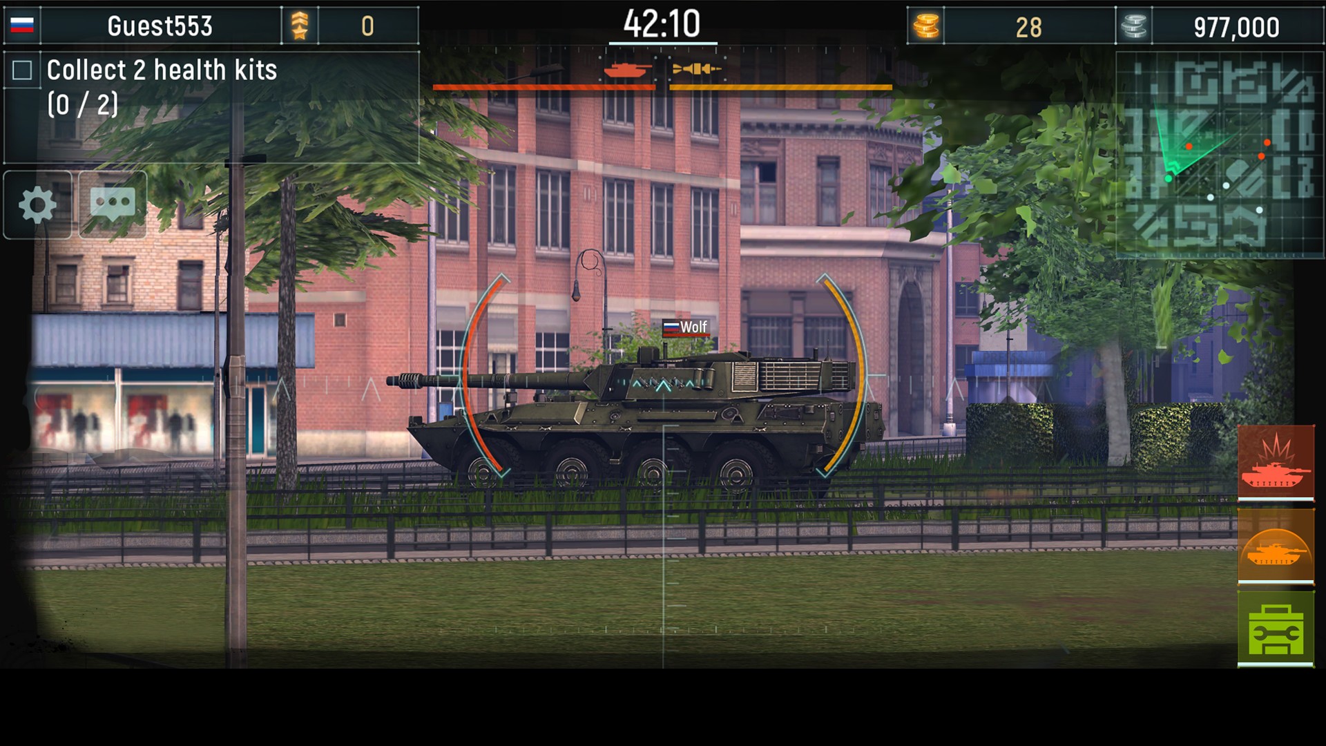 Скриншот из игры Armada: Modern Tanks - 6