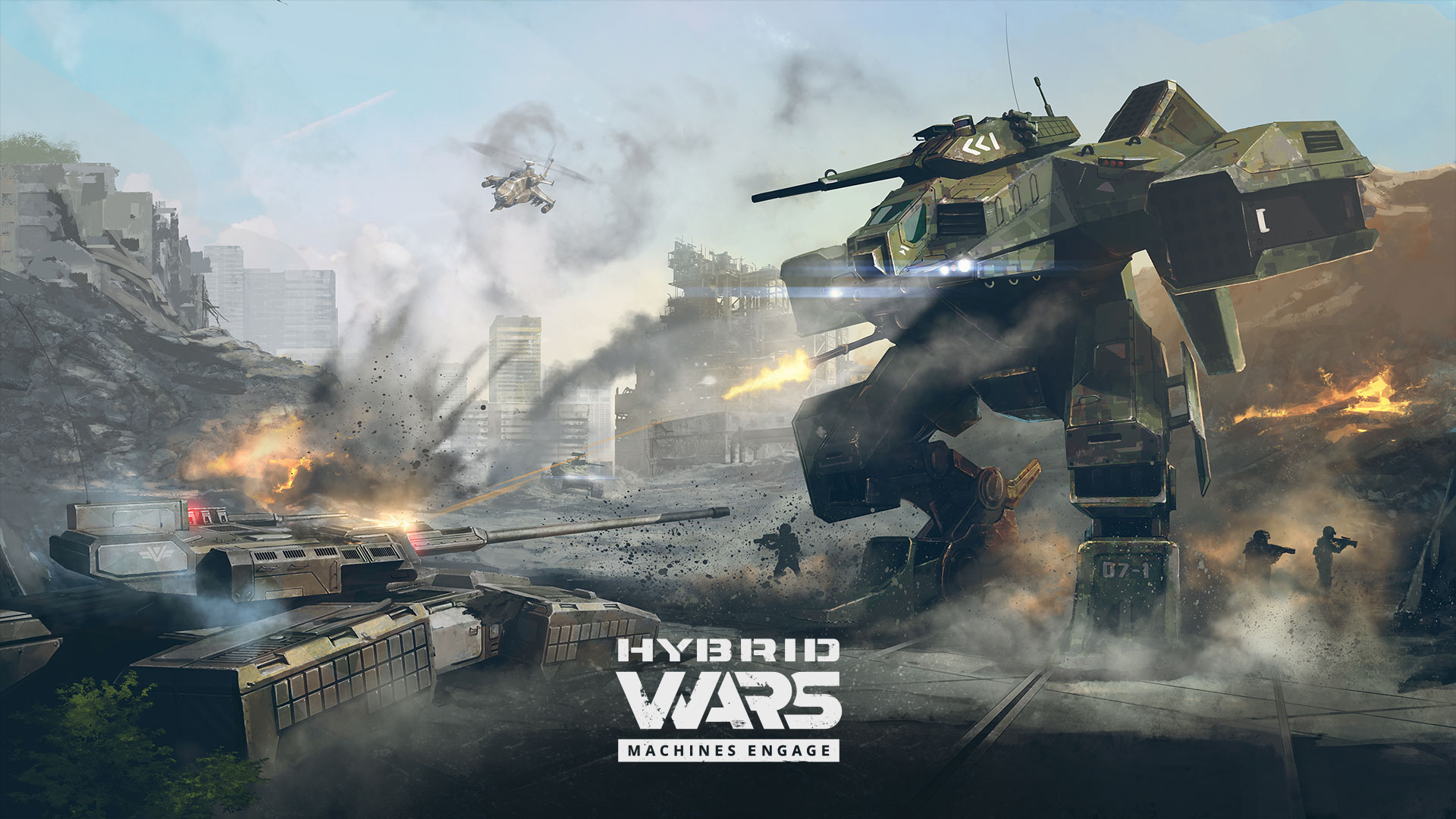 Скриншот из игры Hybrid Wars - 45