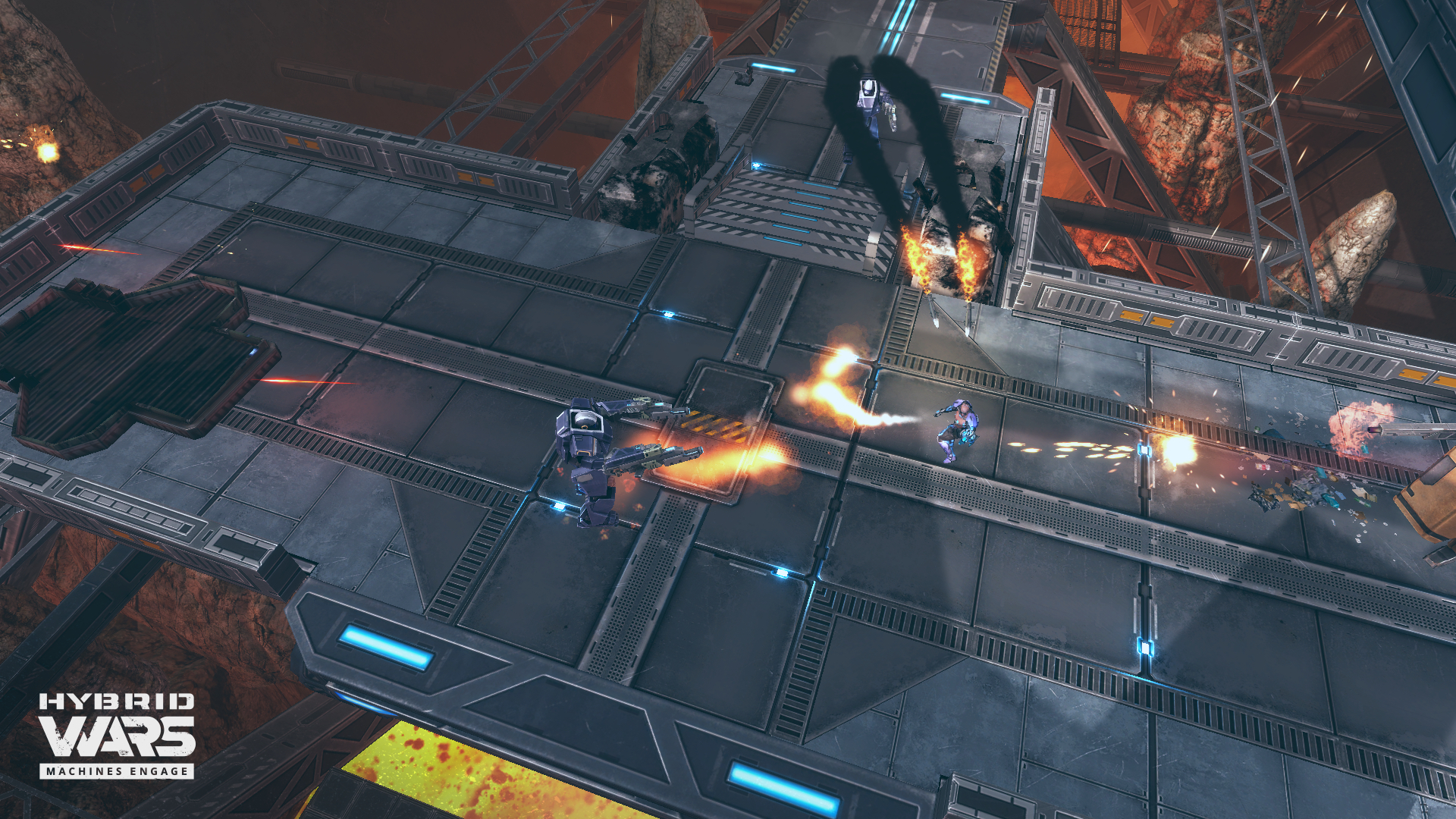 Скриншот из игры Hybrid Wars - 46