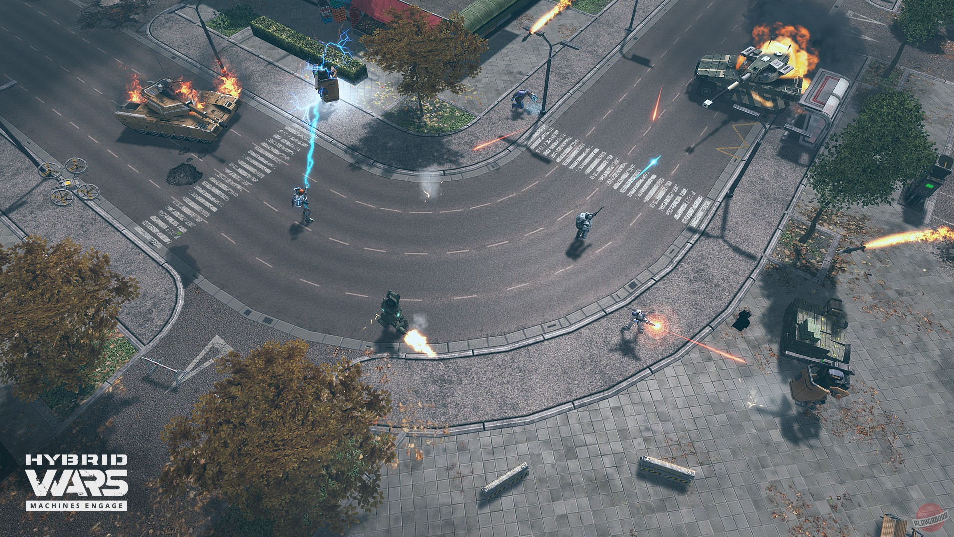 Скриншот из игры Hybrid Wars - 35