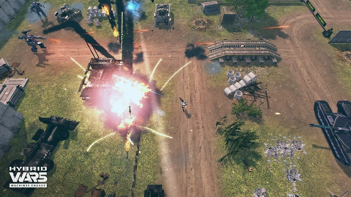 Скриншот из игры Hybrid Wars - 19