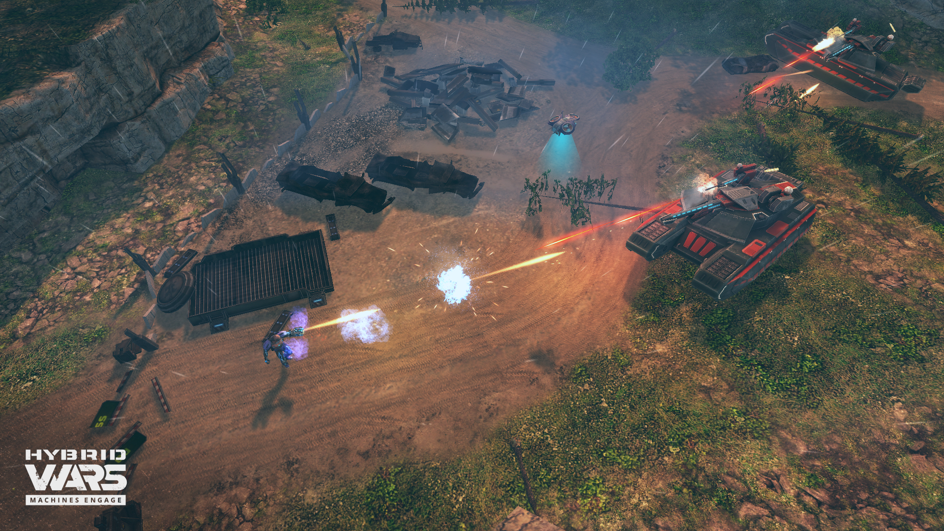 Скриншот из игры Hybrid Wars - 77