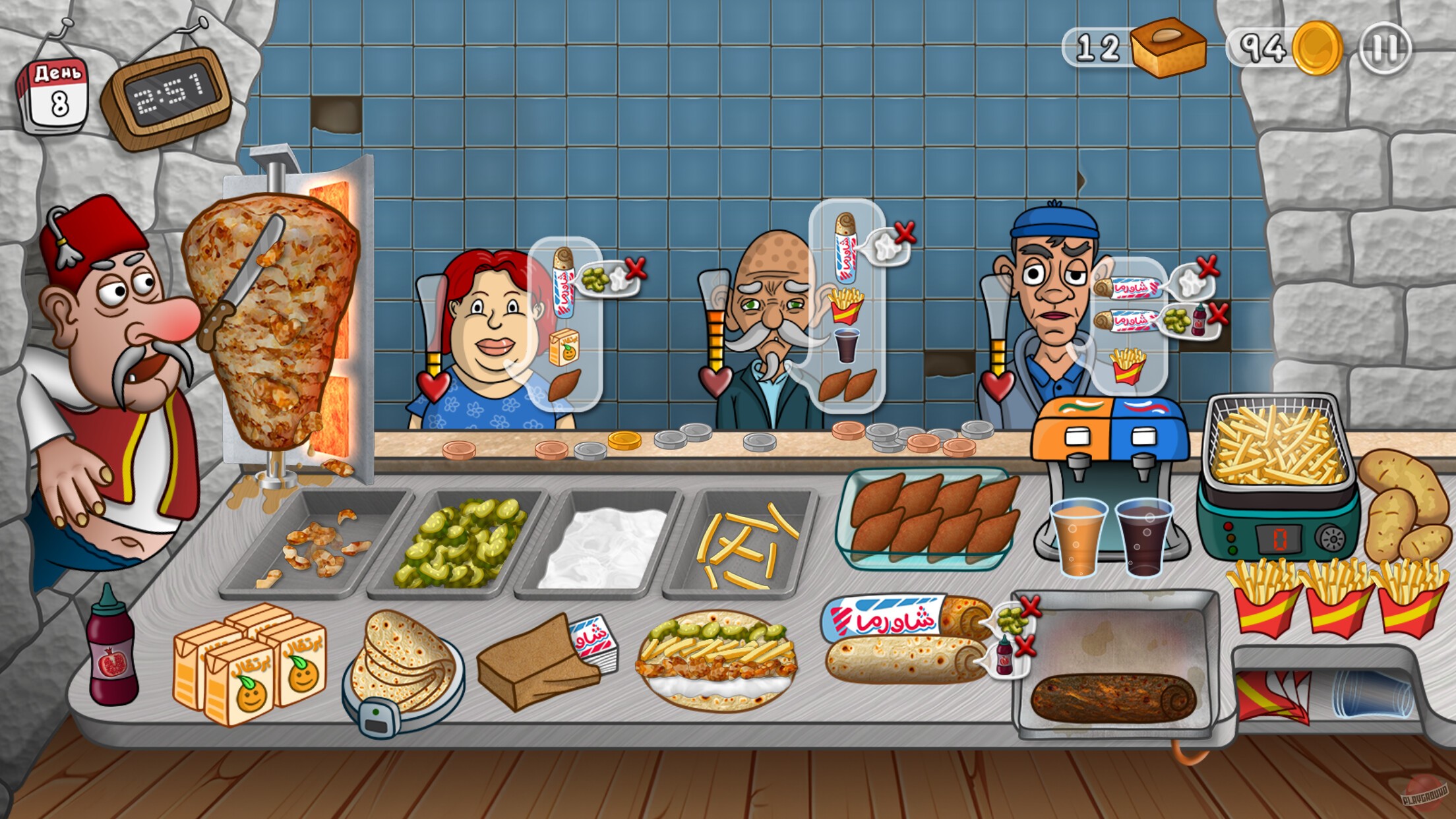 Скриншот из игры Shawarma Legend - 5