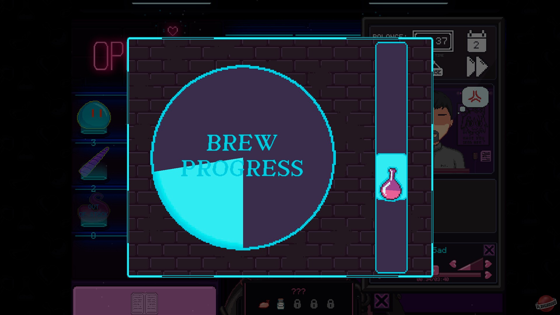 Скриншот из игры Part-Time Witch - 2