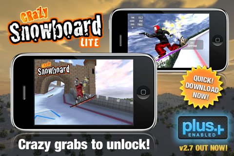 Скриншот из игры Crazy Snowboard - 2